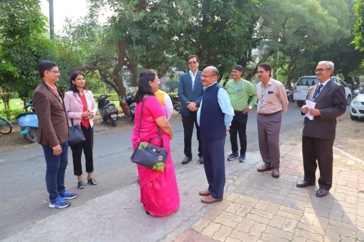 Hon’ble Vice-Chancellor Dr. Z. P. Patel inaugurated the Agricultural Innovation & Entrepreneurship Conclave (AIEC), organized by the Centre for Advanced Agricultural Science and Technology (CAAST), NAU Navsari