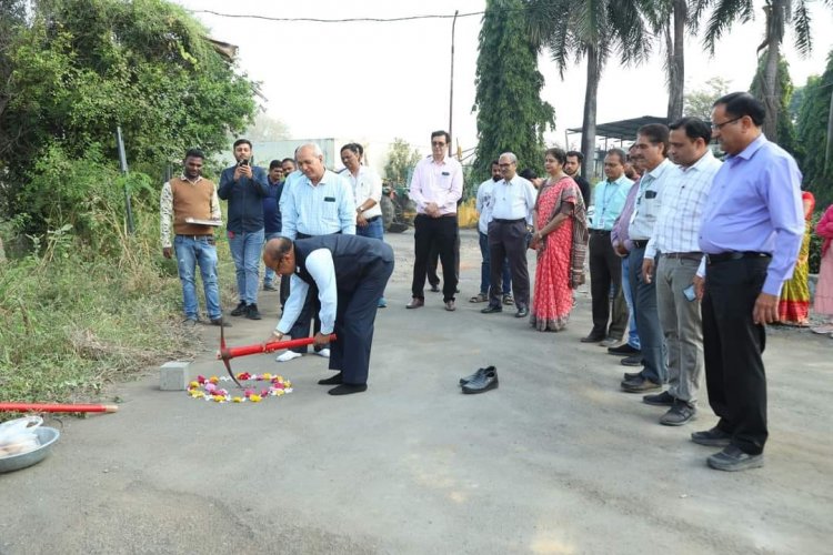 On December 15, 2023, Hon’ble Vice-Chancellor Dr. Z. P. Patel, marked a significant milestone by inaugurating the ambitious 'Strengthening of Existing Campus & Farm Road' project