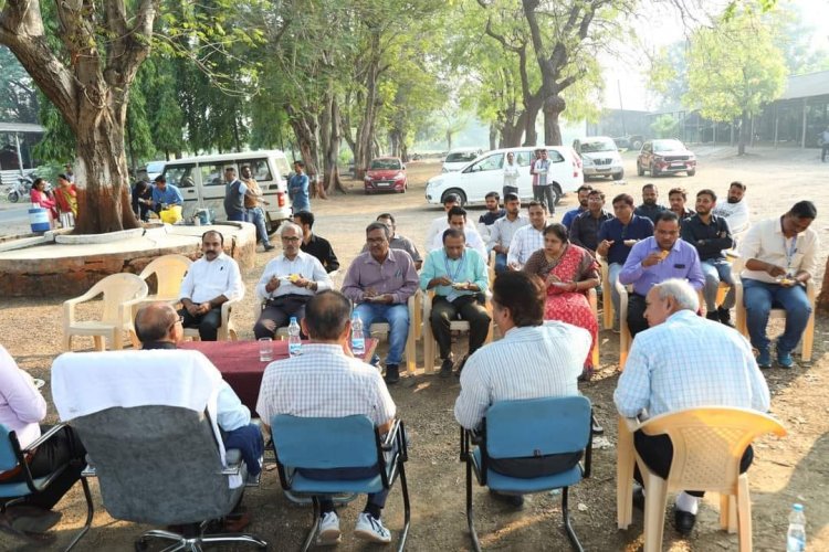 On December 15, 2023, Hon’ble Vice-Chancellor Dr. Z. P. Patel, marked a significant milestone by inaugurating the ambitious 'Strengthening of Existing Campus & Farm Road' project