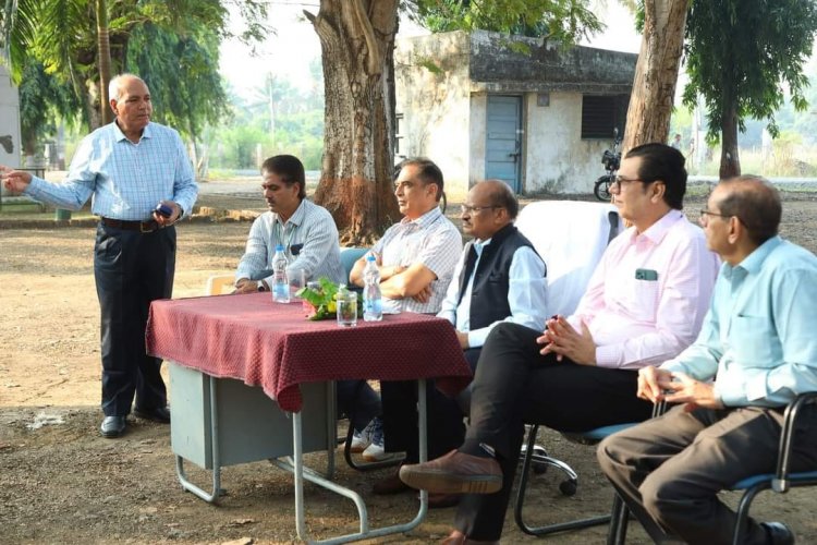 On December 15, 2023, Hon’ble Vice-Chancellor Dr. Z. P. Patel, marked a significant milestone by inaugurating the ambitious 'Strengthening of Existing Campus & Farm Road' project