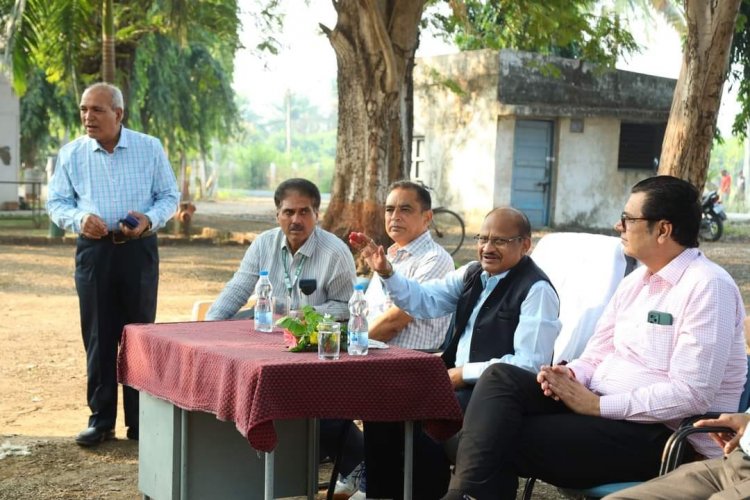 On December 15, 2023, Hon’ble Vice-Chancellor Dr. Z. P. Patel, marked a significant milestone by inaugurating the ambitious 'Strengthening of Existing Campus & Farm Road' project