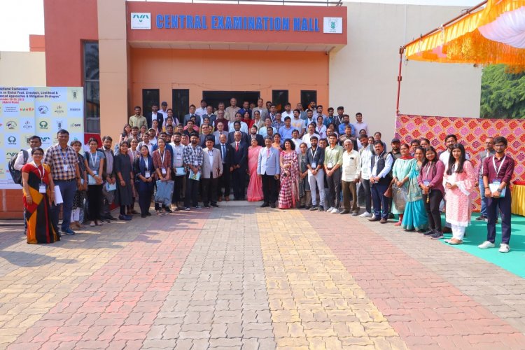 NAU Navsari, is hosting a 3 days International conference on "Impact of Climate Changes on Global Food, Livestock, Livelihood and Environmental Security: Advanced Approaches and Mitigation Strategies (ICCGFLLES-2023) from December 28 to 30, 2023