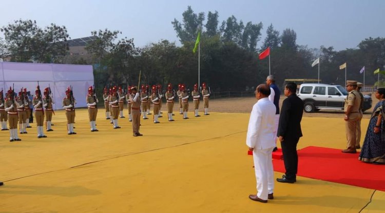 The 19th Annual Convocation of Navsari Agricultural University was held today (January 3, 2024), in the esteemed presence of the Hon’ble Governor of Gujarat and Chancellor of the University, Shri Acharya Devvrat ji, who presided over the function as President. 