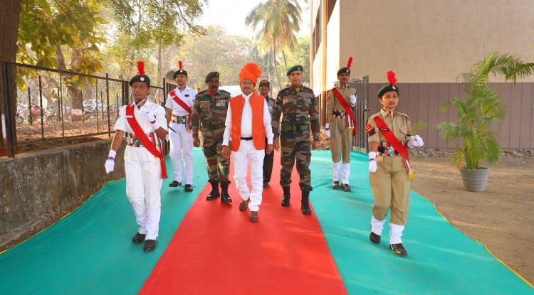 Navsari Agricultural University joyously celebrated the 75th Republic Day in the esteemed presence of the Hon’ble Vice-Chancellor Dr. Z. P. Patel