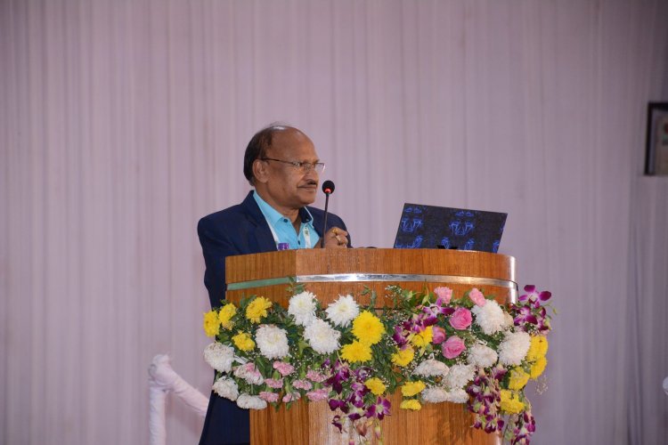 Hon'ble Vice-Chancellor Dr. Z. P. Patel chaired a Technical Session on "Pests in Sugarcane: Facts & Management Approach" at the 3rd International Conference and Exhibition on “Sustainability: Challenges & Opportunities in Global Sugar Industries” organized by the Vasantdada Sugar Institute (VSI), Pune during January 12-14, 2024.