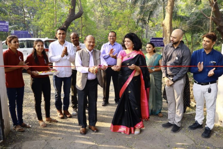 Hon'ble Vice Chancellor Dr. Z. P. Patel inaugurated the Exhibition-cum-Sale on “Horticulture for health and happiness” on January 19, 2024 at ASPEE College of Horticulture, Navsari. 