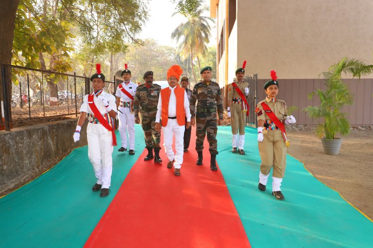 Navsari Agricultural University joyously celebrated the 75th Republic Day in the esteemed presence of the Hon’ble Vice-Chancellor Dr. Z. P. Patel