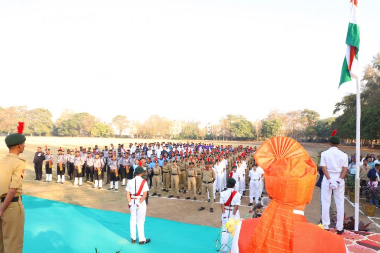 Navsari Agricultural University joyously celebrated the 75th Republic Day in the esteemed presence of the Hon’ble Vice-Chancellor Dr. Z. P. Patel