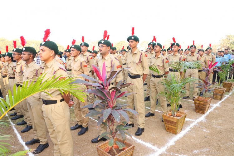 Navsari Agricultural University joyously celebrated the 75th Republic Day in the esteemed presence of the Hon’ble Vice-Chancellor Dr. Z. P. Patel