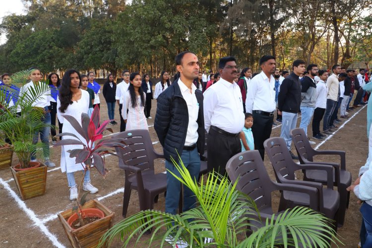 Navsari Agricultural University joyously celebrated the 75th Republic Day in the esteemed presence of the Hon’ble Vice-Chancellor Dr. Z. P. Patel