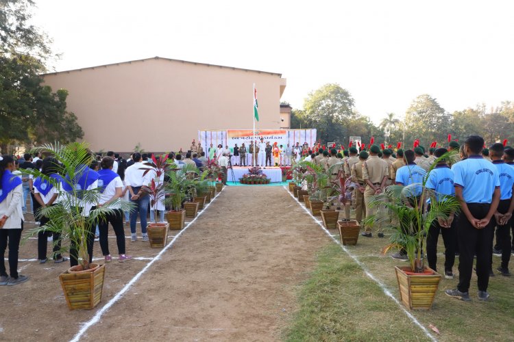 Navsari Agricultural University joyously celebrated the 75th Republic Day in the esteemed presence of the Hon’ble Vice-Chancellor Dr. Z. P. Patel