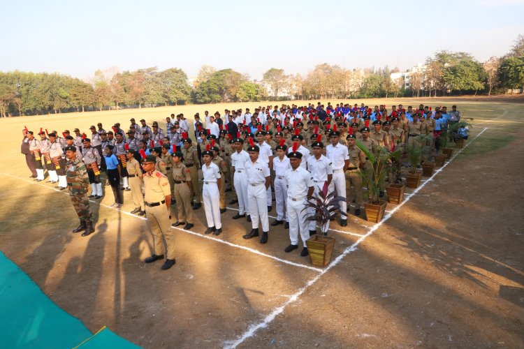 Navsari Agricultural University joyously celebrated the 75th Republic Day in the esteemed presence of the Hon’ble Vice-Chancellor Dr. Z. P. Patel