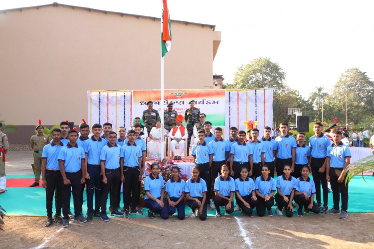 Navsari Agricultural University joyously celebrated the 75th Republic Day in the esteemed presence of the Hon’ble Vice-Chancellor Dr. Z. P. Patel