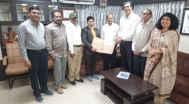 NAU Navsari has signed 1st education based MoU with PM Shri School, Jawahar Navodaya Vidyalaya, Tapi, Gujarat for provision of hands on gardening skill and practical handling of the gardening tools for the students of PM Shri School, Jawahar Navodaya Vidyalaya on January 29, 2024.