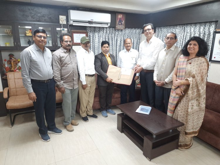 NAU Navsari has signed 1st education based MoU with PM Shri School, Jawahar Navodaya Vidyalaya, Tapi, Gujarat for provision of hands on gardening skill and practical handling of the gardening tools for the students of PM Shri School, Jawahar Navodaya Vidyalaya on January 29, 2024.