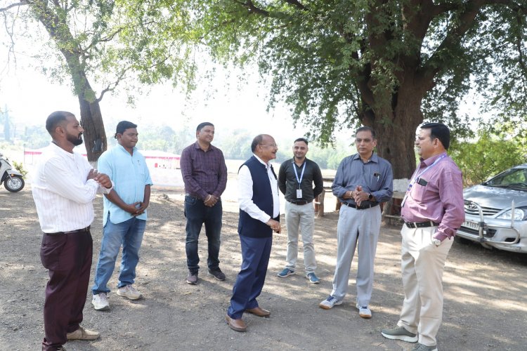  A ‘Khedut Din' was organized by Niger Research Station, Vanarasi on under the AICRP-Tribal Sub Plan (TSP) on February 05, 2024 in the esteemed presence of Hon'ble Vice-Chancellor Dr. Z. P. Patel along with Dr. V. R. Naik, ADR and the scientists of the centre.