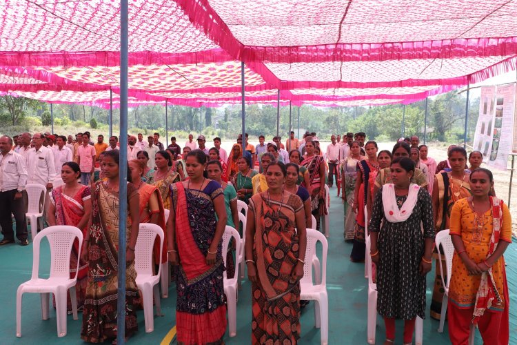  A ‘Khedut Din' was organized by Niger Research Station, Vanarasi on under the AICRP-Tribal Sub Plan (TSP) on February 05, 2024 in the esteemed presence of Hon'ble Vice-Chancellor Dr. Z. P. Patel along with Dr. V. R. Naik, ADR and the scientists of the centre.