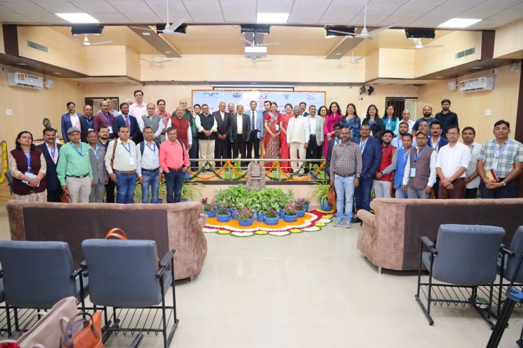 The 74th Annual Conference of the Indian Society of Agricultural Statistics (ISAS) was organized by the Department of Agricultural Statistics, N.M. College of Agriculture, Navsari during February 02 - 04, 2024, under the distinguished chairmanship of Hon’ble Vice-Chancellor Dr. Z. P. Patel.