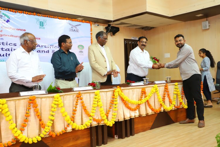 The 74th Annual Conference of the Indian Society of Agricultural Statistics (ISAS) was organized by the Department of Agricultural Statistics, N.M. College of Agriculture, Navsari during February 02 - 04, 2024, under the distinguished chairmanship of Hon’ble Vice-Chancellor Dr. Z. P. Patel.