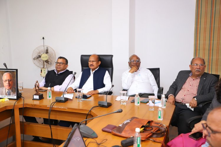 Hon’ble Vice-chancellor Dr. Z. P Patel chaired 2 sessions during the 74th Annual Conference of the Indian Society of Agricultural Statistics (ISAS)