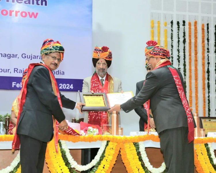 Hon’ble Vice-Chancellor Dr. Z. P. Patel graced the inaugural function of four days 3rd Asian Congress on the topic ‘Plant Pathology: Plant and Soil Health Management for a Better Tomorrow’ of Indian Society of Mycology and Plant Pathology (ISMPP), Udaipur as Guest of Honour on February 07, 2024.