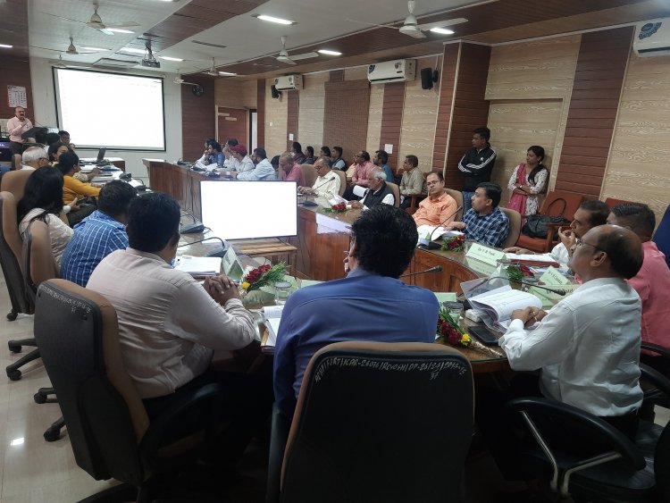 Hon'ble Vice Chancellor Dr. Z. P. Patel chaired the 20th AGRESCO meeting of the Agricultural Engineering sub-committee of NAU Navsari on February 21, 2024.