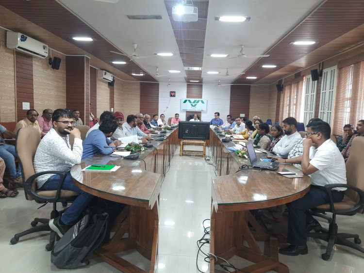 Hon'ble Vice Chancellor Dr. Z. P. Patel chaired the 20th AGRESCO meeting of the Agricultural Engineering sub-committee of NAU Navsari on February 21, 2024.