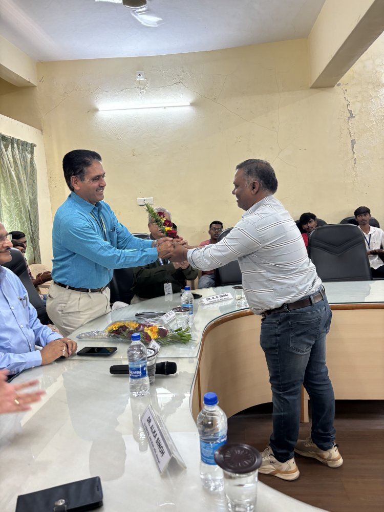 University Placement & Counselling Cell organized a full-day “Campus to Corporate – C2C” program for the final year students of Horticulture Polytechnic, Navsari on March 22, 2024.