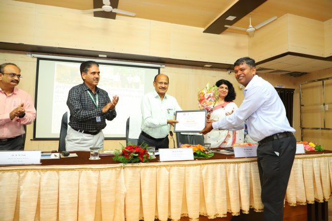 Hon’ble Vice-Chancellor Dr. Z. P. Patel extended his felicitations to Dr. J. M. Vashi and Dr. Sandip Massaye for their remarkable achievement in receiving the esteemed 'Best NSS Officers award at state level' bestowed by the Education Department and State NSS Cell CHE, Government of Gujarat.