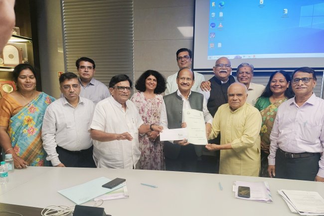 ASPEE Group of Companies and ASPEE Charitable Trust, headquartered in Malad, Mumbai, have generously donated an amount of Three crore rupees to NAU for the construction of a state-of-the-art auditorium with a capacity of approximately 1100 seats.