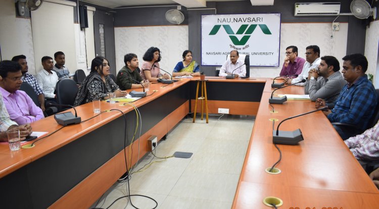 NAU, Navsari has been recognized as a Nodal Centre for the Student Startup and Innovation Policy (SSIP 2.0) by Gujarat Knowledge Society, Directorate of Technical Education, Gandhinagar.