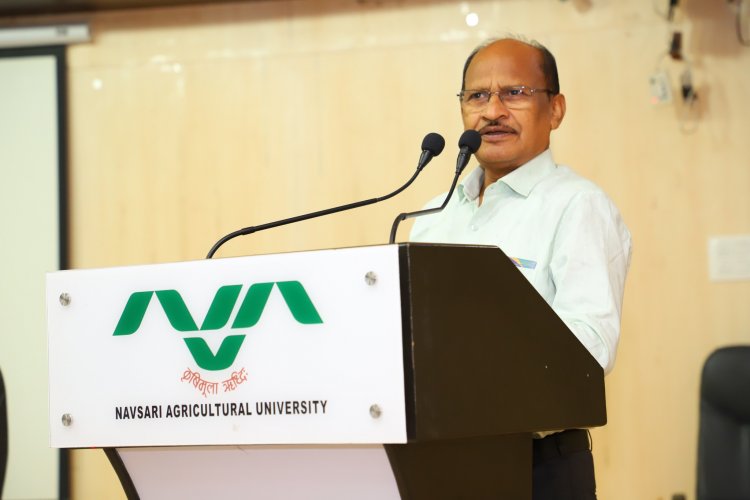 Hon’ble Vice-Chancellor Dr. Z. P. Patel presided over the inaugural function of the Campus-to-Corporate 2024 program at ASPEE College of Horticulture on March 28, 2024.