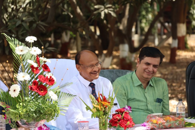 Rubber Plants Corridor was planned and commissioned in Navsari Agricultural University by the Hon’ble Vice-Chancellor Dr. Z. P. Patel on April 02, 2024.