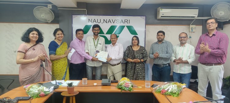 NAU, Navsari has been recognized as a Nodal Centre for the Student Startup and Innovation Policy (SSIP 2.0) by Gujarat Knowledge Society, Directorate of Technical Education, Gandhinagar.