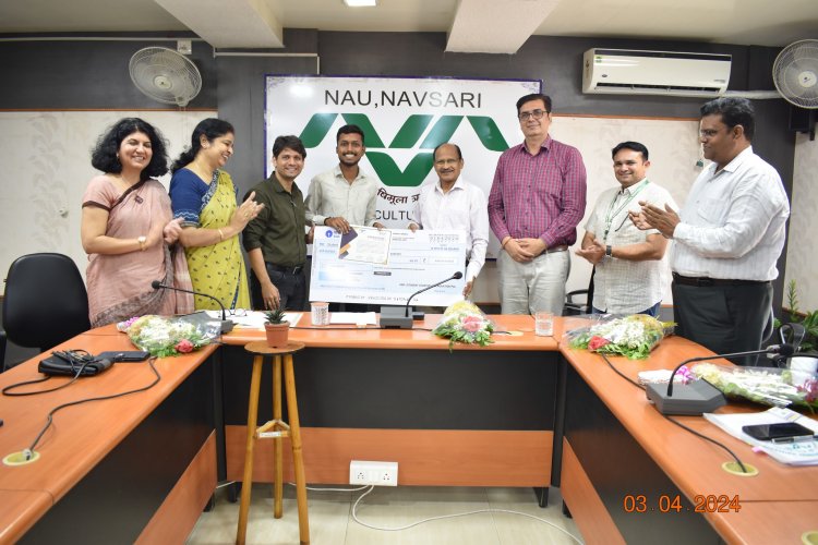 NAU, Navsari has been recognized as a Nodal Centre for the Student Startup and Innovation Policy (SSIP 2.0) by Gujarat Knowledge Society, Directorate of Technical Education, Gandhinagar.