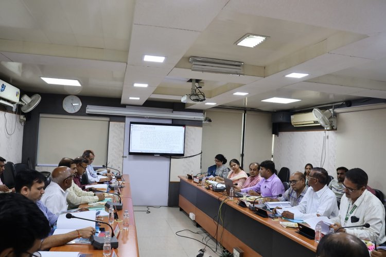 Hon’ble Vice-Chancellor Dr. Z. P. Patel chaired the 18th Planning and Development Committee Meeting on April 19, 2024.