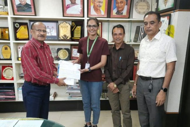 Meera R. Padaliya, a 2nd-year PhD student in Agricultural Economics at NMCA, Navsari, has been selected as a Senior Ambassador for the Sustainability Ambassador Global Exchange (SAGE) programme 2024. 