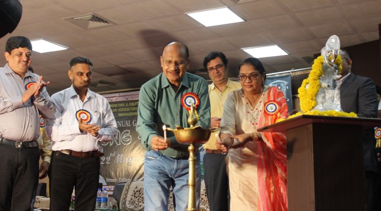College of Agriculture and Polytechnic in Agriculture, Waghai celebrated Eighth Annual Gathering 'SOHONG-2024' on May 22, 2024 in the gracious presence of Hon'ble Vice-Chancellor Dr. Z. P. Patel as the President of function