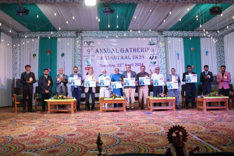 The 9th Annual Gathering of College of Agriculture, Bharuch (Bhrugutaal-2024) was celebrated in the esteemed presence of Hon’ble Vice-Chancellor, Dr. Z. P. Patel as President; 