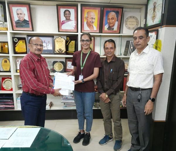 Meera R. Padaliya, a 2nd-year PhD student in Agricultural Economics at NMCA, Navsari, has been selected as a Senior Ambassador for the Sustainability Ambassador Global Exchange (SAGE) programme 2024. 