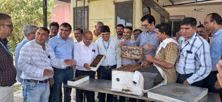 NAU, Navsari celebrated ‘World Bee Day’ on May 20, 2024, in the esteemed presence of Hon’ble Vice-Chancellor Dr. Z. P. Patel as the President of function