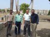 Hon’ble Vice-Chancellor Dr. Z. P. Patel, accompanied by Dr. V. R. Naik, ADR, visited the Wheat Research Station, Bardoli on May 28, 2024.