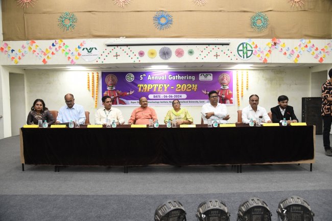 “TAPTEY-2024”, the 5th Annual gathering of ASPEE SHAKILAM Biotechnology Institute (ASBI), NAU, Surat, was held on June 6, 2024.
