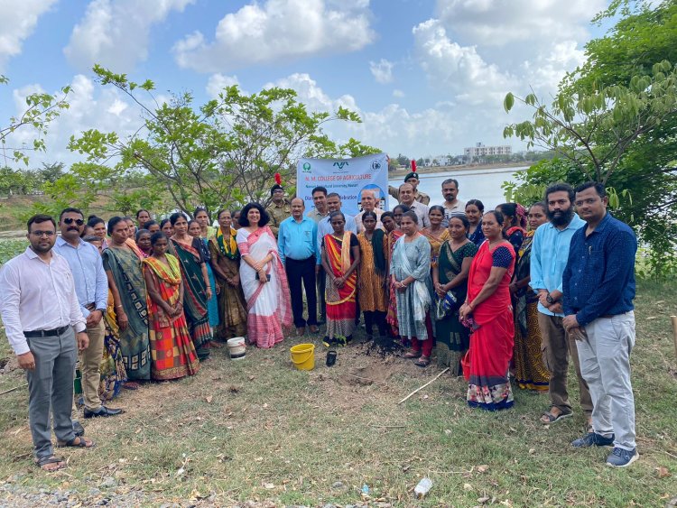 World Environment Day was celebrated by the N. M. College of Agriculture, ASPEE College of Horticulture, and College of Forestry, Navsari through various programs on June 5, 2024.