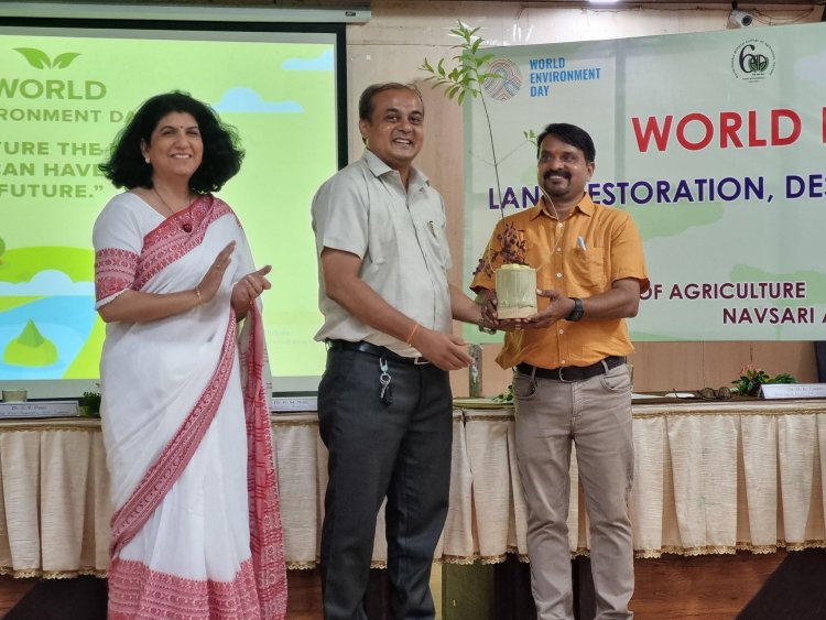 World Environment Day was celebrated by the N. M. College of Agriculture, ASPEE College of Horticulture, and College of Forestry, Navsari through various programs on June 5, 2024.