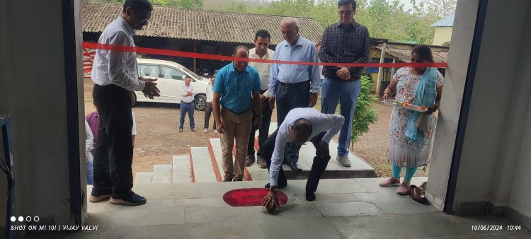 Two new NFSM SEEDS STORAGE GODOWN under Project ‘Creation of seed hubs for increasing production of millet crops in India’, NFSM, New Delhi at Rajendrapur and Rambhas Farm of Hill Millet Research Station (HMRS), Waghai was inaugurated by Hon’ble Vice-Chancellor Dr. Z. P. Patel in the solemn presence of Dr. T. R. Ahlawat, Director of Research