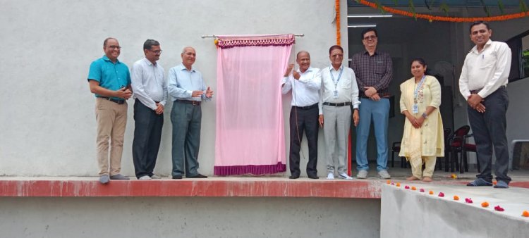 Two new NFSM SEEDS STORAGE GODOWN under Project ‘Creation of seed hubs for increasing production of millet crops in India’, NFSM, New Delhi at Rajendrapur and Rambhas Farm of Hill Millet Research Station (HMRS), Waghai was inaugurated by Hon’ble Vice-Chancellor Dr. Z. P. Patel in the solemn presence of Dr. T. R. Ahlawat, Director of Research