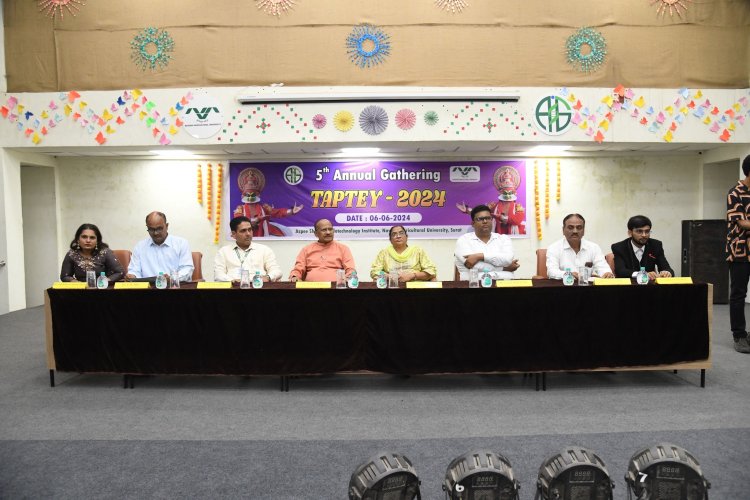 “TAPTEY-2024”, the 5th Annual gathering of ASPEE SHAKILAM Biotechnology Institute (ASBI), NAU, Surat, was held on June 6, 2024.