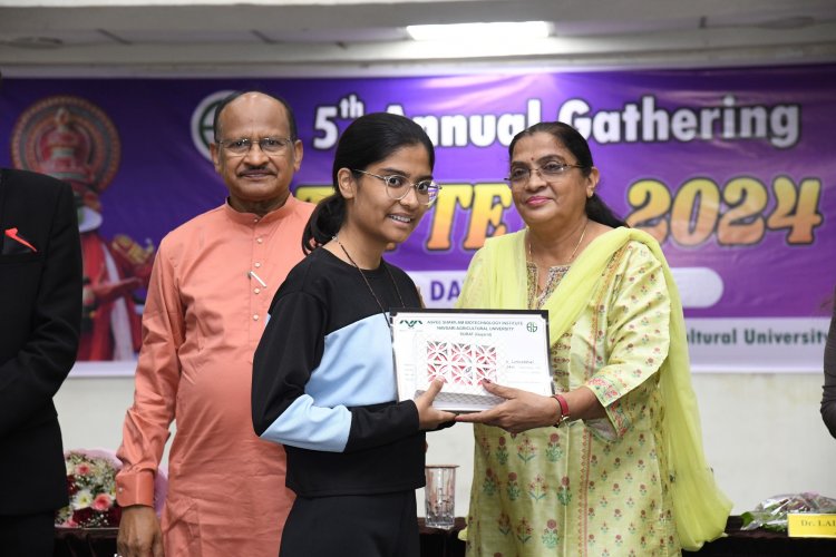 “TAPTEY-2024”, the 5th Annual gathering of ASPEE SHAKILAM Biotechnology Institute (ASBI), NAU, Surat, was held on June 6, 2024.