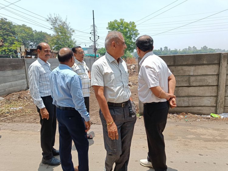 Hon'ble Vice-Chancellor Dr. Z. P. Patel visited the Regional Cotton Research Station, Bharuch on June 24, 2024